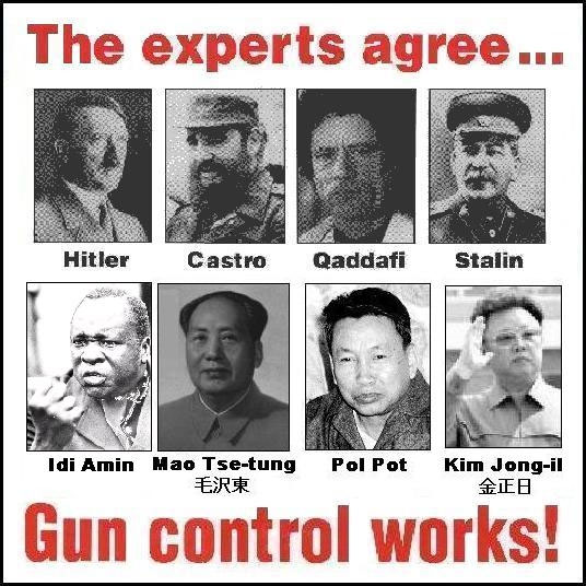 gun control works. Agree: Gun Control Works