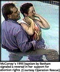McCorvey baptism