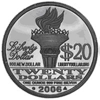 Liberty Dollar Reverse